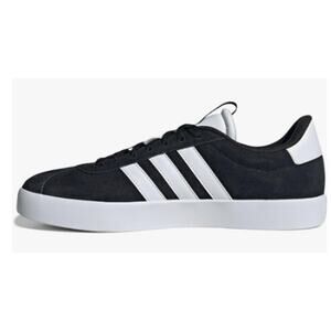 NEW ADIDAS VL Court 3.0 Men's Size 12 Black/White ID6278